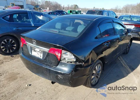 2010 Honda Civic Ex из США, поврежденный, VIN 2HGFA1F88AH520438